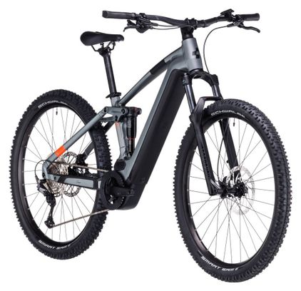 Cube Stereo Hybrid 120 Pro 750 MTB Eléctrica de Suspensión Completa Shimano Deore 12S 750 Wh 29'' Gris Flash 2024