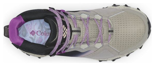 Columbia Mid Peakfreak Hera II Grijs/Paars Wandelschoenen