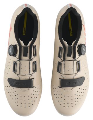 Mavic Cosmic Boa SPD Gravel Bike Schuhe Beige