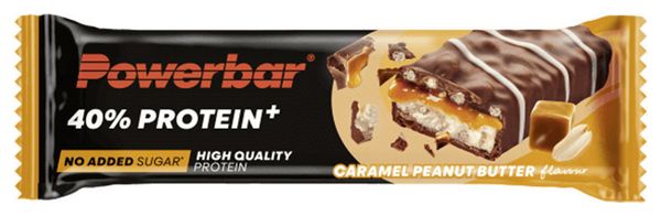 Protein Bar 40% + Crisps (12x40g) - Powerbar - Peanuts Butter Caramel - Barres Protéinées