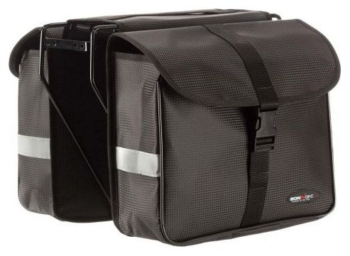 B-Urban Double Luggage Carrier Bags Black