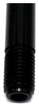 Hinterachse schwarz Lager QR 12 mm - 222,5 - M12x1,5 - 19 mm