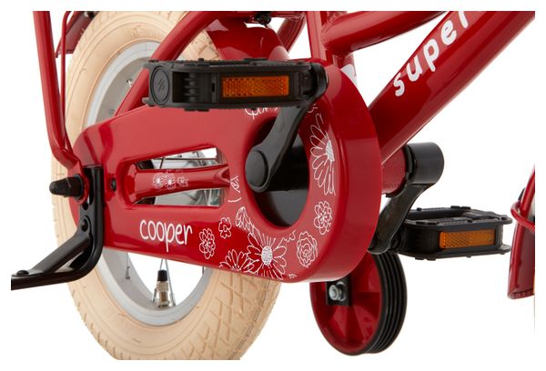 Vélo enfant SuperSuper Cooper - 12 pouces - Rouge