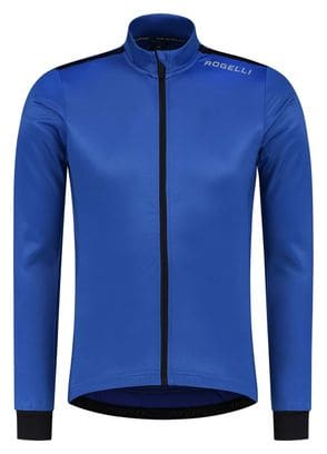 Maillot Manches Longues Velo Rogelli Core Homme Bleu