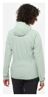 Giacca Softshell Millet Kamet Xcs Light Hoodie Verde Donna