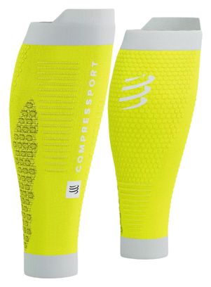 Compressport R2 3.0 Manguitos de compresión Amarillo / Blanco