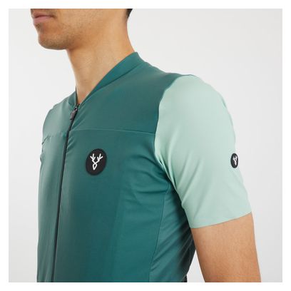 LeBram Ventoux Uni Short Sleeves Jersey Green