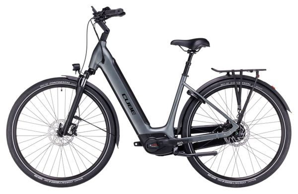 Cube Supreme Hybrid Pro 500 Elektrische Elektrische Stadsfiets Shimano Nexus 8S 500 Wh 700 mm Flash Grey 2024