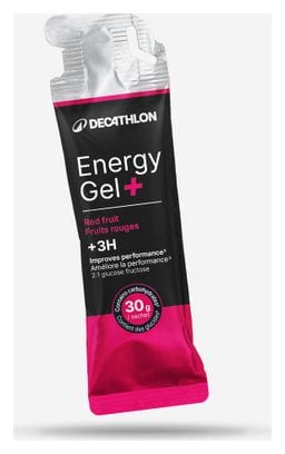 Gels énergétiques Decathlon Nutrition Energy Gel+ Fruits rouges - 6x35ml