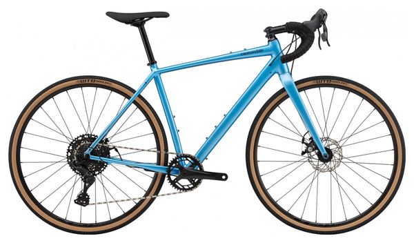 Cannondale Topstone 4 Gravel Bike microSHIFT Advent X 10S 700 mm Azul Alpino
