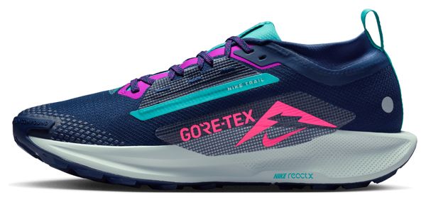 Chaussures Trail Nike Pegasus Trail 5 GTX Bleu/Rose Homme