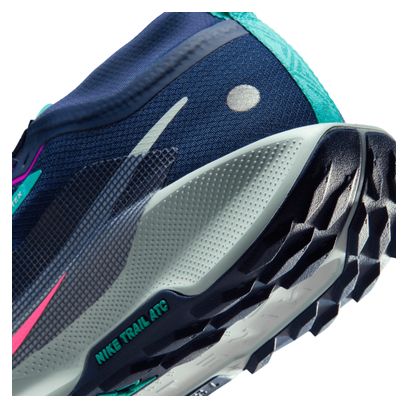 Chaussures Trail Nike Pegasus Trail 5 GTX Bleu/Rose Homme