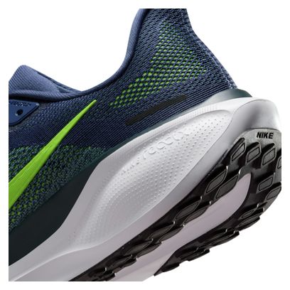Nike Pegasus 41 hardloopschoenen blauw/geel heren