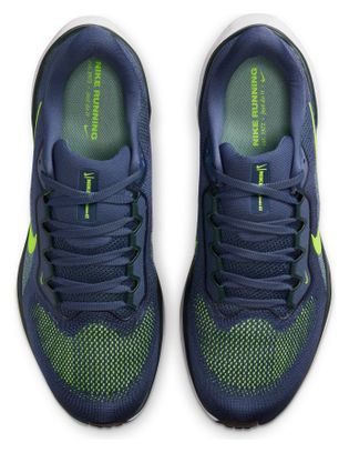 Nike Pegasus 41 hardloopschoenen blauw/geel heren