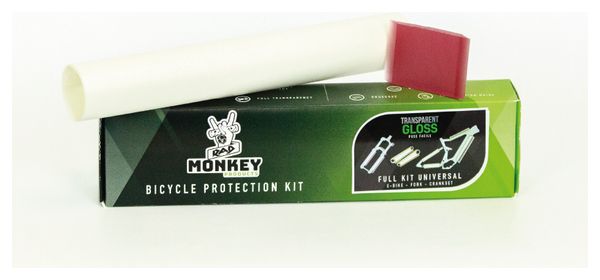 Film protection CLEAR ARMOR universal E-bike MAT + Fourche et manivelles