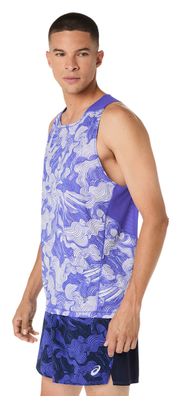 Asics Fujitrail Men's Purple Tank Top