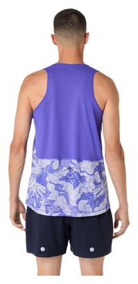 Asics Fujitrail Men's Purple Tank Top