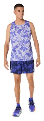 Asics Fujitrail Men's Purple Tank Top