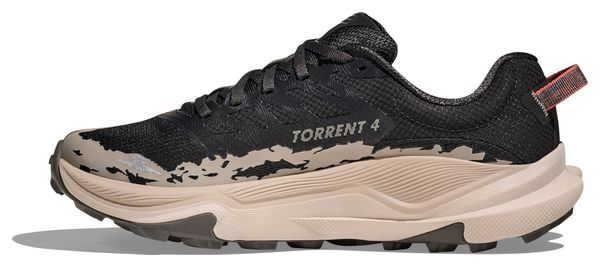 Chaussures Trail Hoka Torrent 4 Noir/Gris Femme