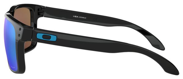 Lunettes Oakley Holbrook XL Noir - Prizm Sapphire OO9417-0359