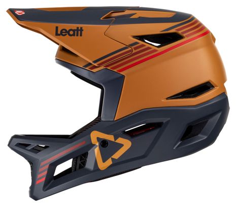 Casque Intégral VTT Leatt Gravity 4.0 Suede Marron/Noir
