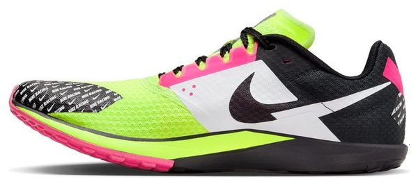 Nike Zoom Rival Waffle 6 Track &amp; Field Schoenen Zwart Geel Roze