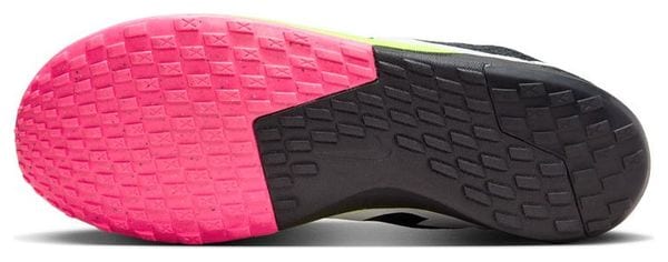 Nike Zoom Rival Waffle 6 Track &amp; Field Shoes Black Yellow Pink