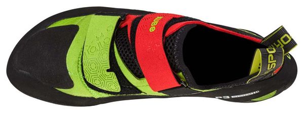 Chaussons d'escalade La Sportiva Kubo Rouge Homme