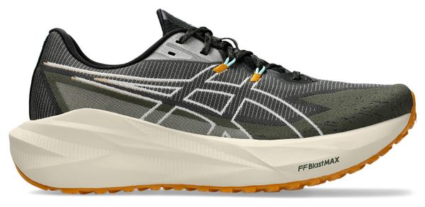 Zapatillas de running Asics Blazeblast caqui/naranja para hombre