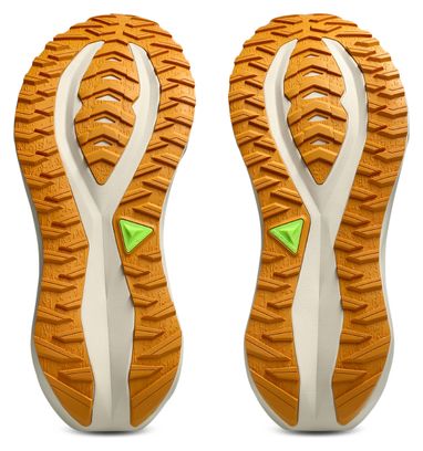 Zapatillas de running Asics Blazeblast caqui/naranja para hombre