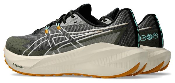Zapatillas de running Asics Blazeblast caqui/naranja para hombre