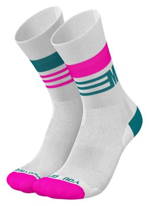 Calzini Incylence Ultralight Extra Mile Bianco/Rosa/Verde