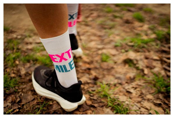 Calzini Incylence Ultralight Extra Mile Bianco/Rosa/Verde