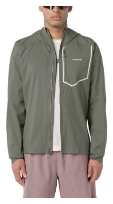 Salomon Bonatti Pro Herren-Regenjacke, grau