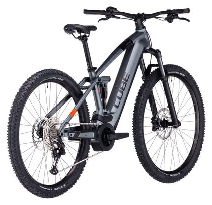 Cube Stereo Hybrid 120 Pro 750 Electric Full Suspension MTB Shimano Deore 12S 750 Wh 27.5'' Flash Grey 2024