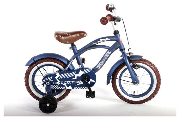 Vélo enfant Volare Blue Cruiser - garçon - 12 po - bleu - assemblé à 95%