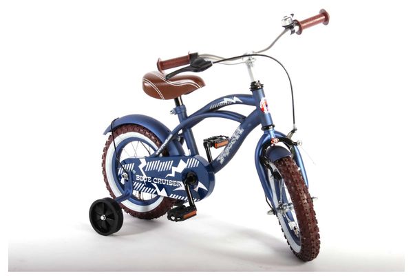 Vélo enfant Volare Blue Cruiser - garçon - 12 po - bleu - assemblé à 95%