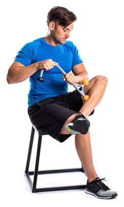 Bâton de massage AcuCurve pour soulagement musculaire ciblé