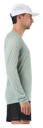 Camiseta Trail NNormal Merino 02 Verde para hombre