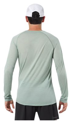 Camiseta Trail NNormal Merino 02 Verde para hombre