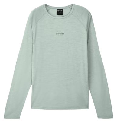 Camiseta Trail NNormal Merino 02 Verde para hombre