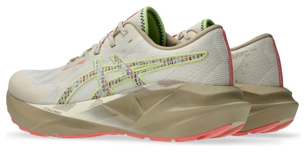 Chaussures Running Asics Novablast 5 TR Nature Bathing Beige/Kaki Femme
