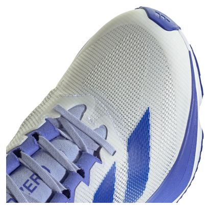 Chaussures adidas adizero Boston 12 Blanc Bleu Femme