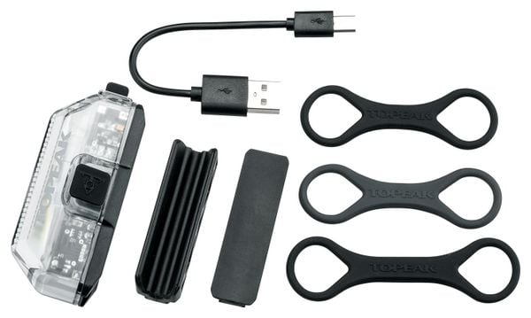 TOPEAK Whitelite Aero USB 1W Frontlicht Weiß
