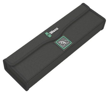 Kit Wera avec clé dynamométrique réglable à cliquet Click-torque + 16 embouts 