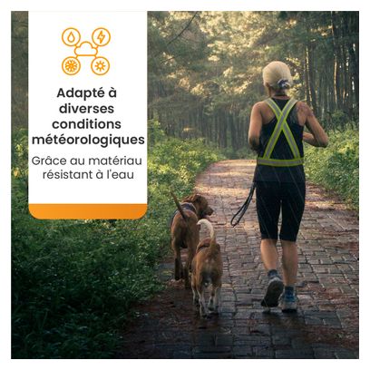 Gilet de Sécurité Réfléchissant R2B Gilet de Course Réglable