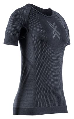 X-Bionic XCeed Run Jersey met korte mouwen Zwart/Grijs Dames