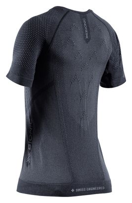 X-Bionic XCeed Run Jersey met korte mouwen Zwart/Grijs Dames