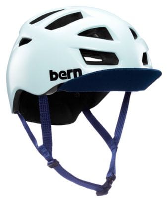 Bern Allston Satin Seaglass Helmet with Visor