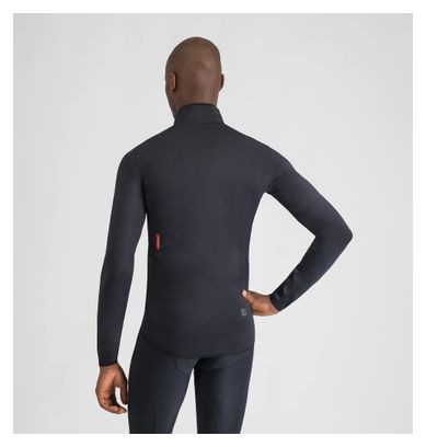 Men's Long Sleeve Jacket Sportful Fiandre Aqua Black